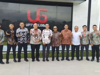 Dorong Investasi Pendidikan Vokasi, Wakil Bupati Lampung Timur Kunjungi PT Upty Global Network